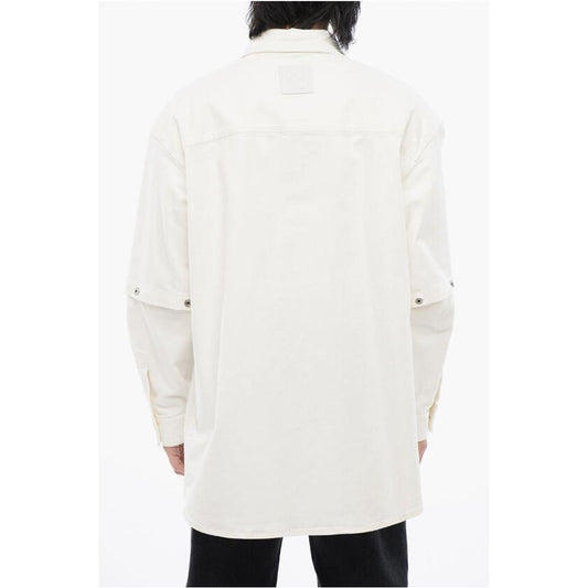 Off-White Off-White Denim Shirt With Removable Sleeve OF-P628858-L