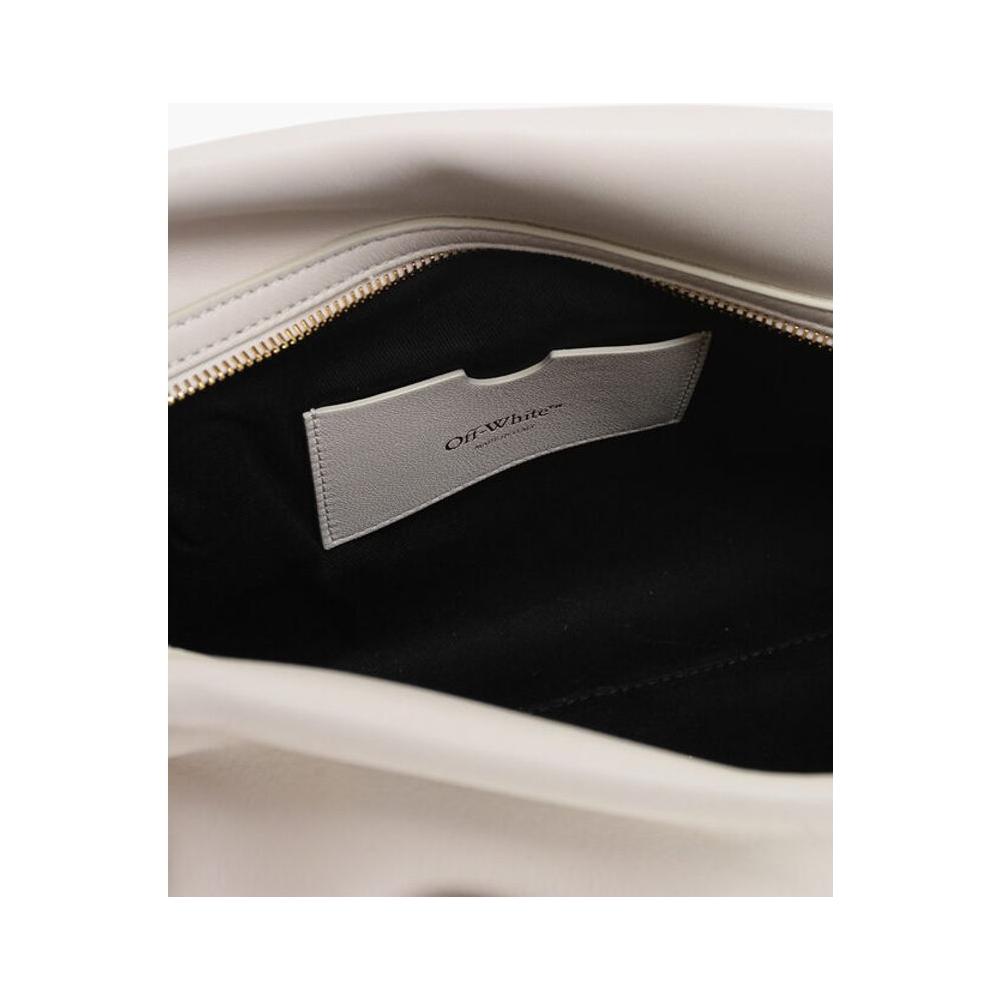 Off-White Off-White Solid Color Leather Clutch OFP647148GD