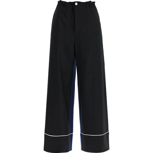 Marni elegant black virgin wool trousers