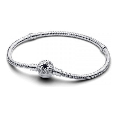 PANDORA MOMENTS Mod. NORTH STAR CLASP SNAKE CHAIN - Size 20 DESIGNER FASHION JEWELLERY