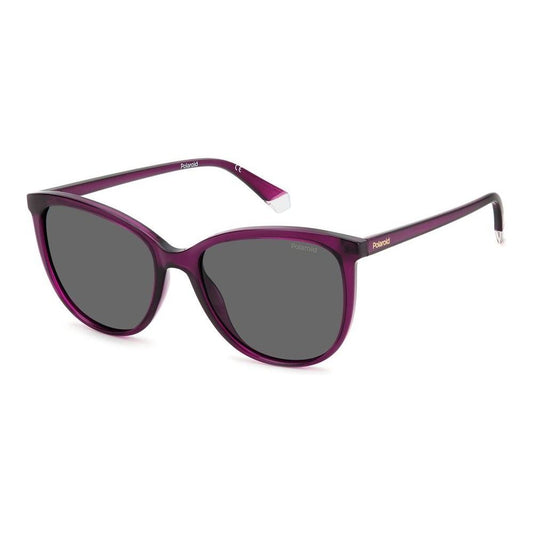 POLAROID MOD. PLD 4138_S lady sunglasses in purple polycarbonate frame.