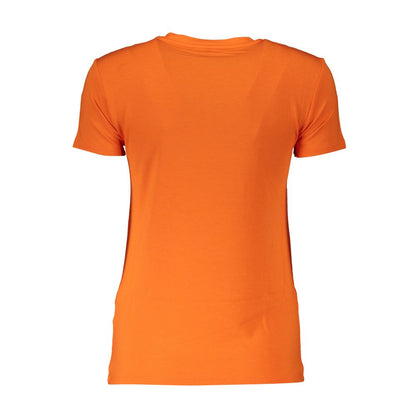 Patrizia Pepe Orange Elastane Women Top
