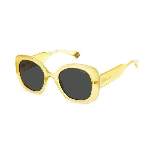 Polaroid Polaroid Yellow Metal Sunglasses POPLD6190S40GAC
