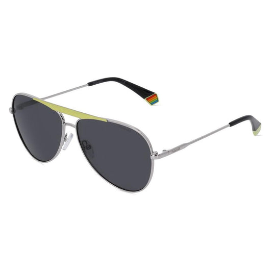 Polaroid Polaroid Yellow Metal Sunglasses POPLD6200SXKU2G1M9AC