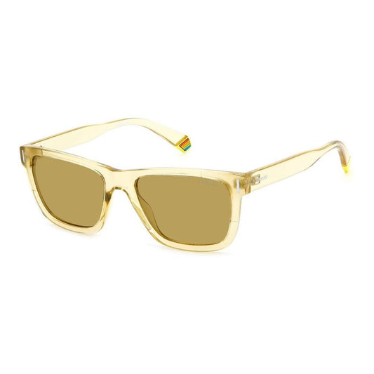 Polaroid Polaroid Yellow Plastic Sunglasses POPLD6186S40GAC