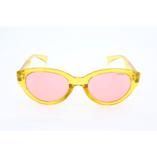 Polaroid Polaroid Yellow Polycarbonate Sunglasses POPLD6051GS40GAC