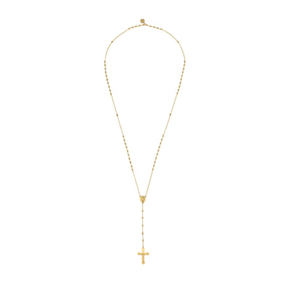 Gold cross necklace - RADIANT JEWELS JEWELRY Mod. RH000319