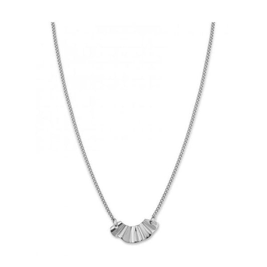 ROSEFIELD JEWELS JEWELRY Mod. BLWNS-J200 stylish silver necklace on white background