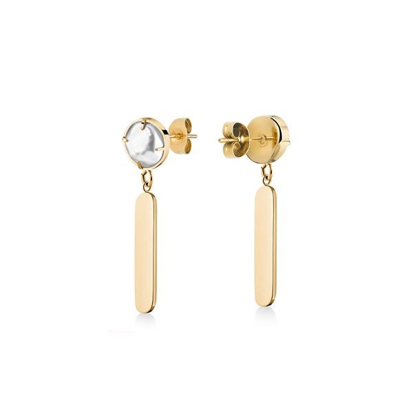 ROSEFIELD JEWELS JEWELRY Mod. JLPEG-J183 gold earrings
