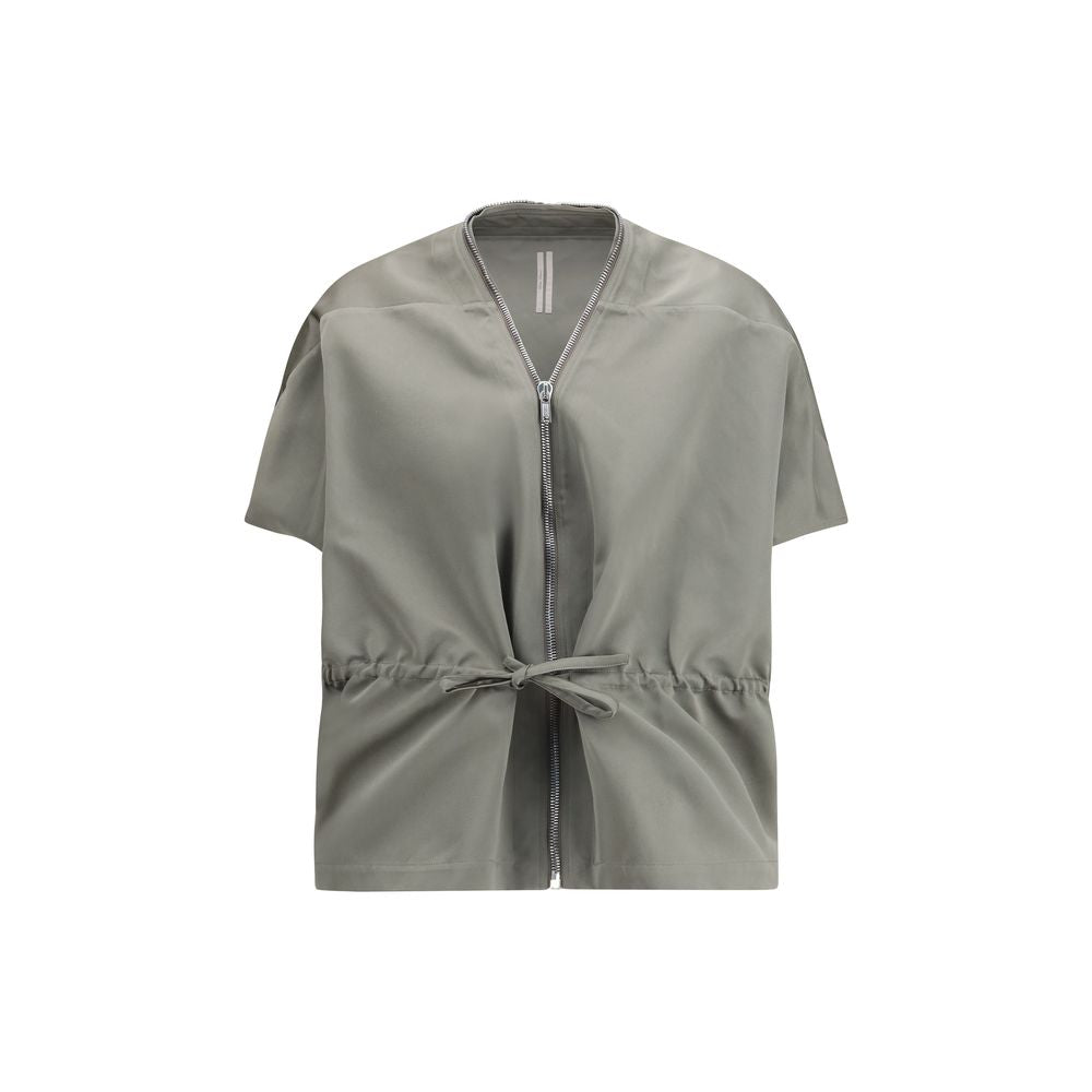 Rick Owens Bicolor Polyester Sleveless Jacket 1728,72470364320,Bicolor,Clothing,Jackets & Coats - Clothing,New with tags,One Size,Rick Owens,Sleveless Jacket - Jackets & Coats - Clothing,Women