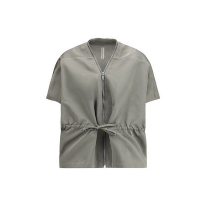 Rick Owens Bicolor Polyester Sleveless Jacket 1728,72470364320,Bicolor,Clothing,Jackets & Coats - Clothing,New with tags,One Size,Rick Owens,Sleveless Jacket - Jackets & Coats - Clothing,Women