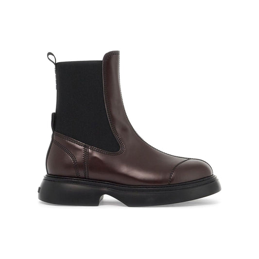 Ganni chelsea everyday mid ankle boots Boots Ganni Dark Slate Gray