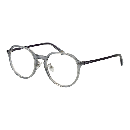 Clear round eyeglasses with thin frames