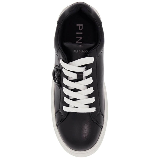 Pinko monogram detail platform sneakers with Sneakers Pinko Light Gray