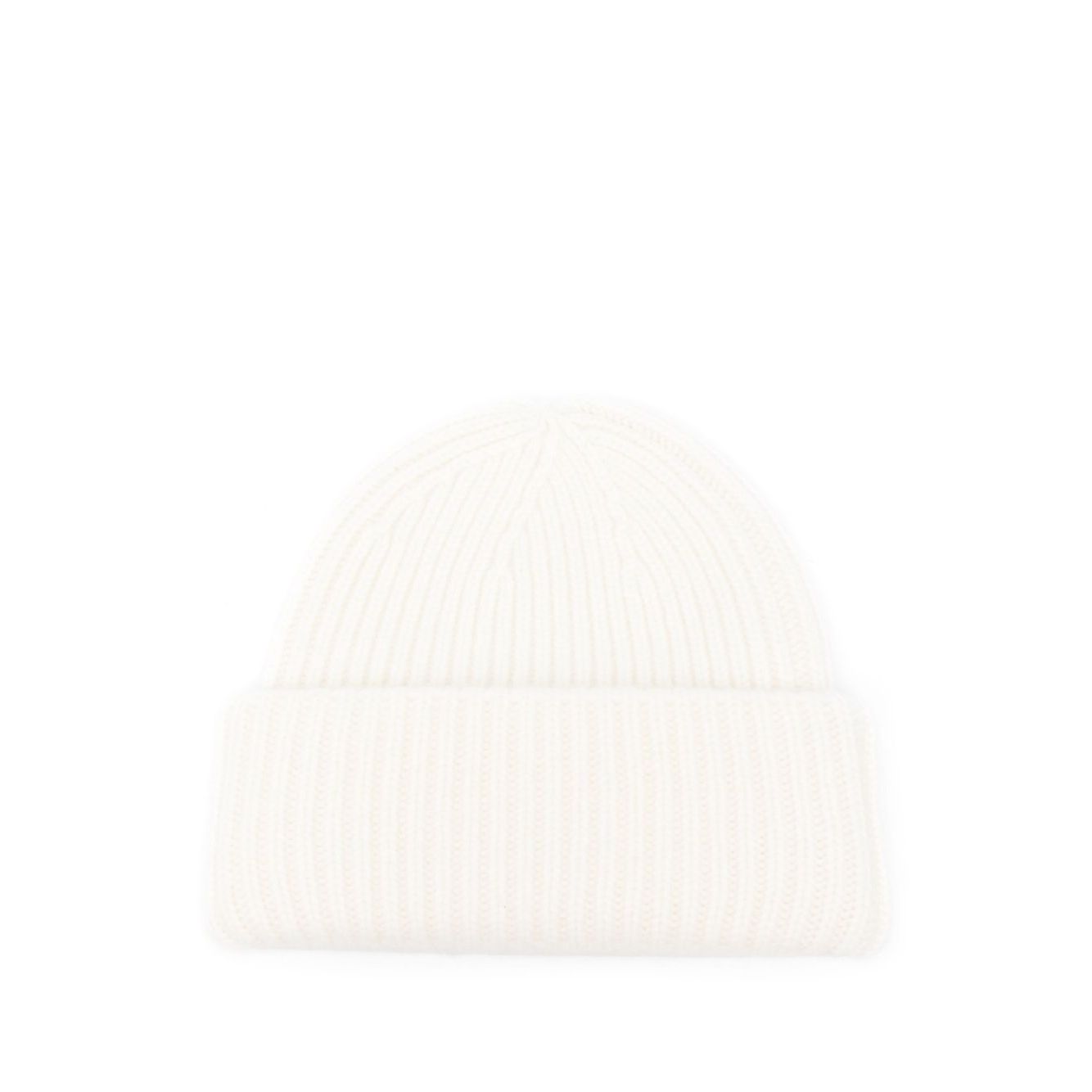 Soft Goat Cashmere ribbed beanie