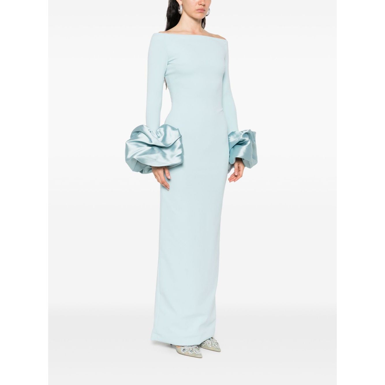 Solace London Dresses Clear Blue