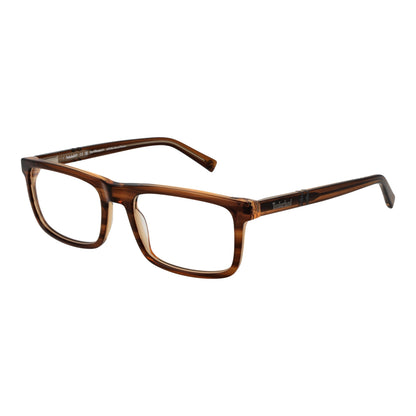 Stylish Timberland eyewear, model TIMBERLAND MOD. TB50023 55048 for gents, featuring a sleek brown acetate frame.