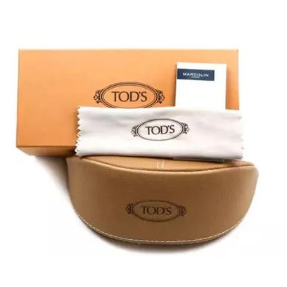 TOD'S MOD. TO0366 5201A lady's accessories including packaging, cloth, and case.
