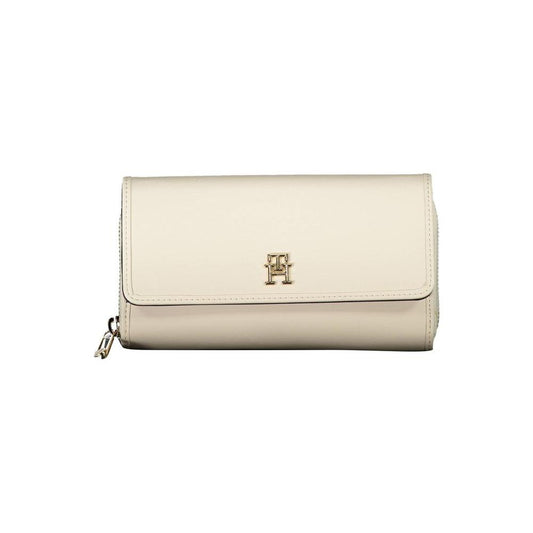 Tommy Hilfiger Tommy Hilfiger White Polyethylene Wallet TO-22452