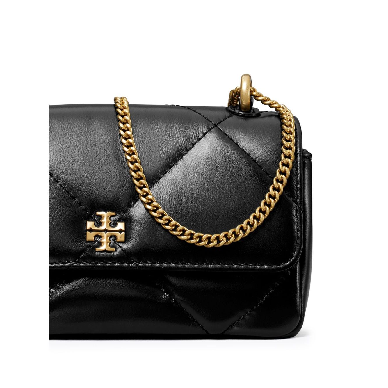 Tory Burch Kira Diamond mini leather shoulder bag
