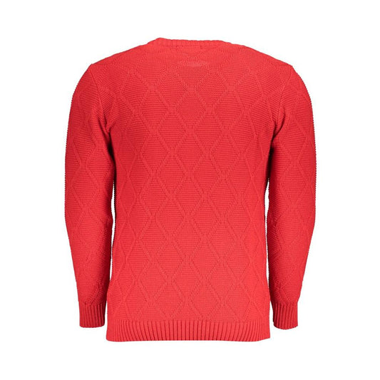 U.S. Grand Polo U.S. Grand Polo Red Fabric Sweater US-25715-M