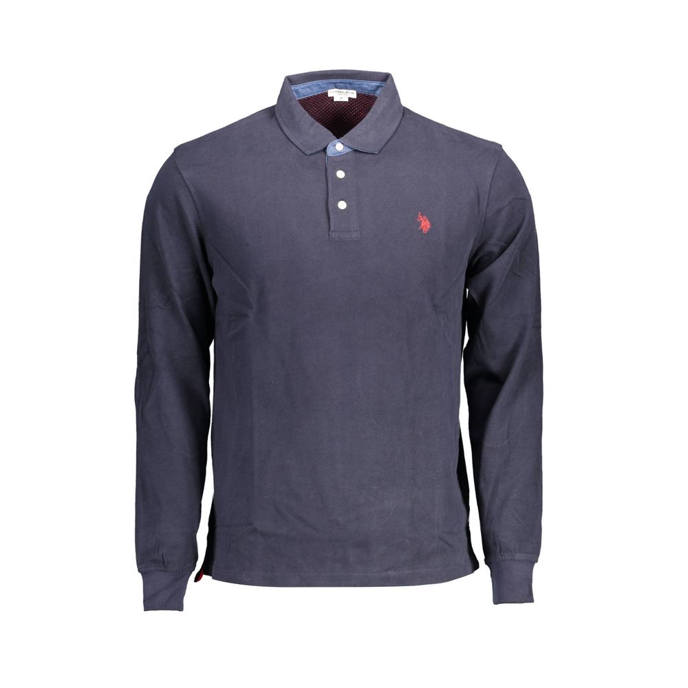 U.S. POLO ASSN. Blue Cotton Polo Shirt