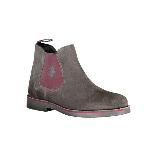 U.S. POLO ASSN. U.S. POLO ASSN. Brown Leather Men Boot US-16709-EU41/US8