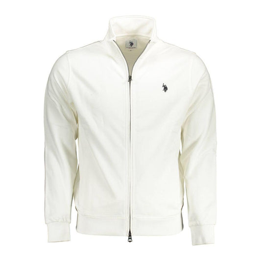 U.S. POLO ASSN. U.S. POLO ASSN. White Cotton Men Sweater US-37622-XXL