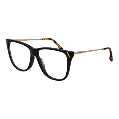 VICTORIA BECKHAM MOD. VB2636 56001 stylish lady glasses with a modern design, featuring black frame and gold accents.