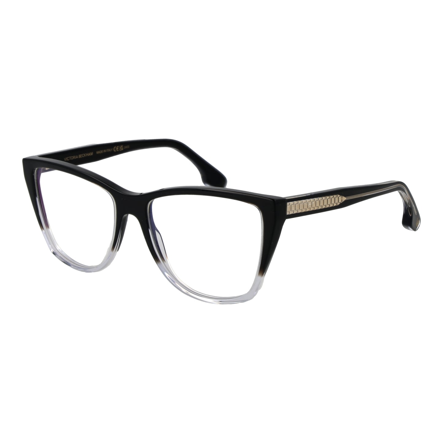 VICTORIA BECKHAM MOD. VB2664 54009 stylish lady's eyewear featuring a sleek black and clear frame.