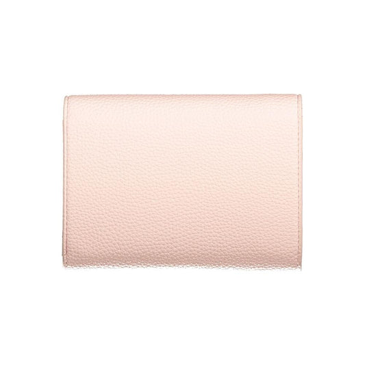 Valentino Bags Valentino Bags Pink Polyethylene Wallet 3 COMPARTMENT WALLET, COIN PURSE, DOUBLE CARD SPACES, ZIP AND AUTOMATIC CLOSURE, LOGO, RECYCLED