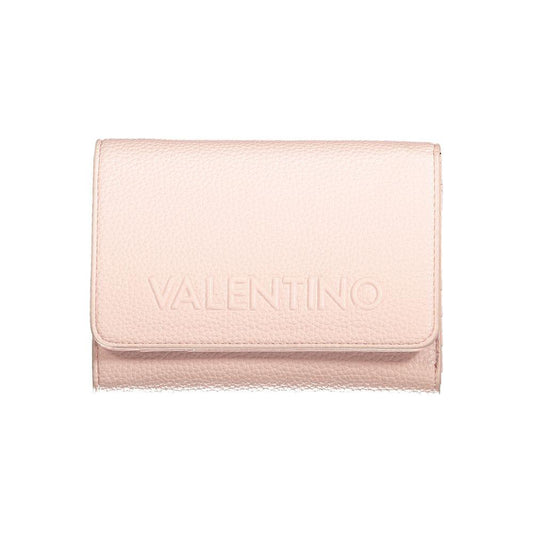 Valentino Bags Valentino Bags Pink Polyethylene Wallet 3 COMPARTMENT WALLET, COIN PURSE, DOUBLE CARD SPACES, ZIP AND AUTOMATIC CLOSURE, LOGO, RECYCLED