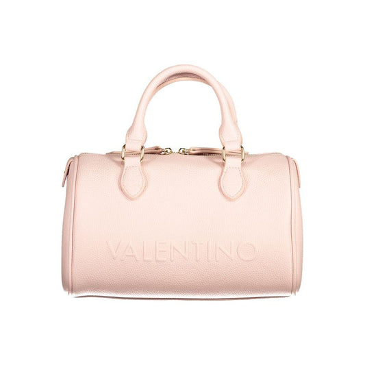 Valentino Bags Valentino Bags Pink Polyethylene Women Handbag Elevate your accessory collection with the chic and sustainable choice from Valentino Bags. This striking pink handbag, expertly crafted from environmentally-friendly polyethylene, is an epitom