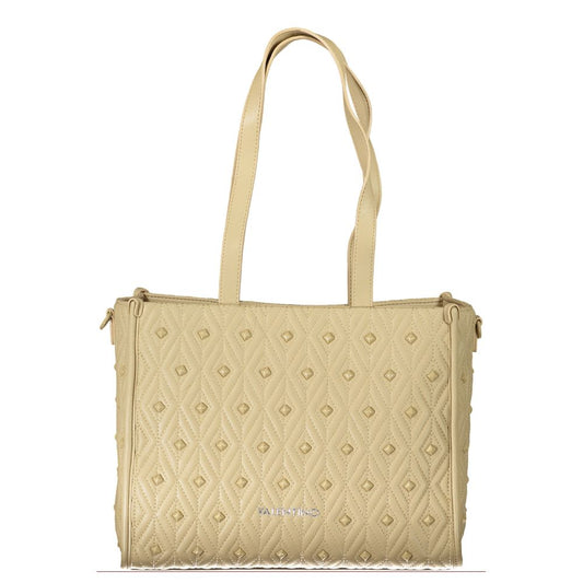 Valentino Beige Polyester Handbag
