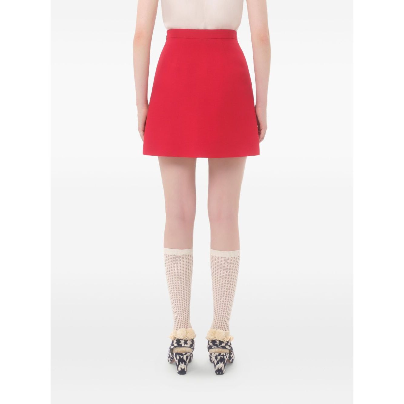 Valentino Crepe Couture Skirt Skirts