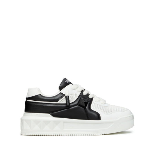 Valentino Garavani One Stud leather sneakers