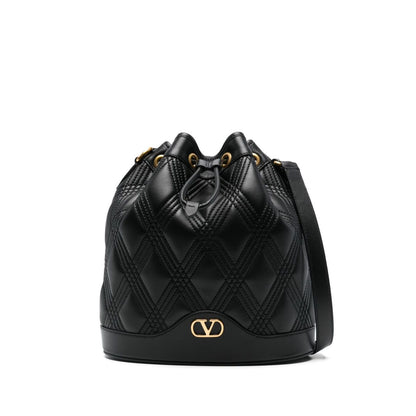 Valentino Garavani Quiltie 67 leather bucket bag