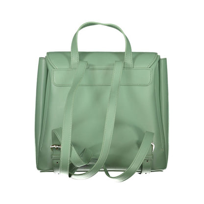 Valentino Green Polyethylene Backpack