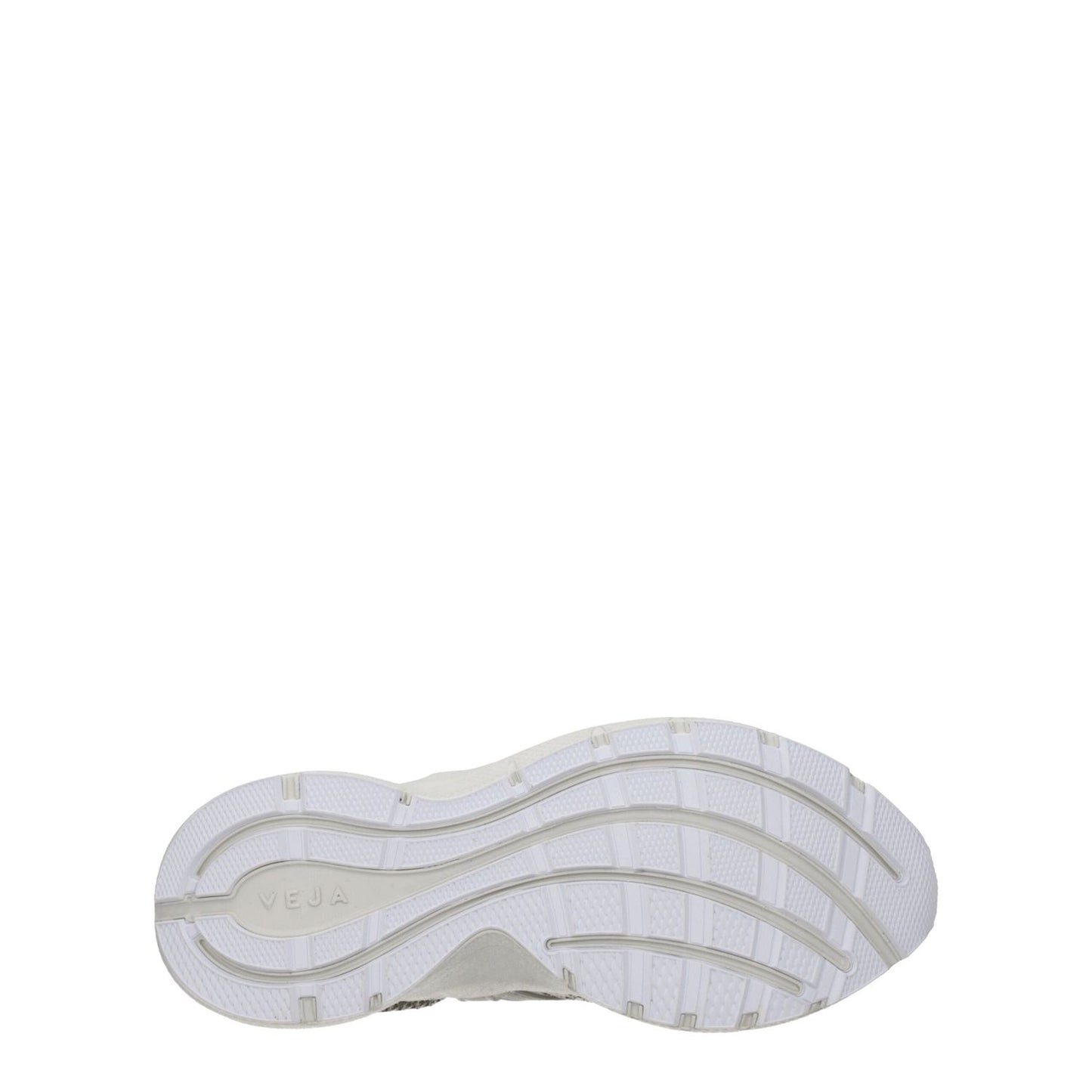 Veja Gray Fabric Athletic Sneakers