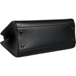 Versace Black Small Leather TopHandle Shoulder Crossbody Bag Versace Dark Slate Gray