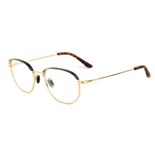 Vuarnet Gold Stainless Steel Glasses (Frames) with 51/22/145mm dimensions. Stylish and durable golden eyewear for men.