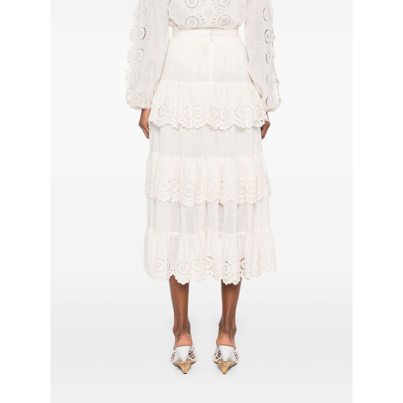 Zimmermann Lucky embroidered skirt Skirts