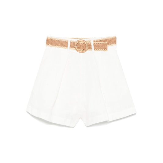 Zimmermann Shorts Ivory Short trousers