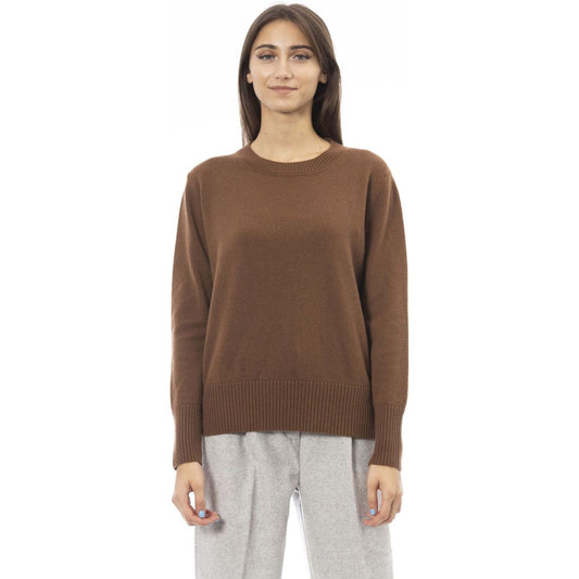 Alpha Studio Sweaters Sweaters Alpha Studio Dark Olive Green