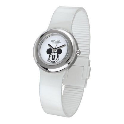 HIP HOP DISNEY COLLECTION Mod. MICKEY METAL WHITE WATCHES